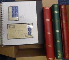 1937-51 Collection/accumulation Housed In Three Albums & Stock Books M Or VFU Ranges Of Basic Stamps, Some Blocks Of Fou - Other & Unclassified