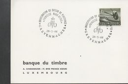 3221  Tarjeta Luxemburgo ,1966 Inaguration  Du Bateau De Plaisance, Princesse Marie Astrid Grevenmacher - Covers & Documents