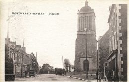 N°60469 -cpa Montmartin Sur Mer -l'église- - Montmartin Sur Mer