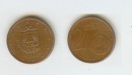 Lettonia, Latvija, Latvia: 2 Centesimi 2014 - Latvia