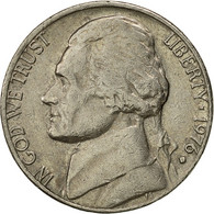 Monnaie, États-Unis, Jefferson Nickel, 5 Cents, 1976, U.S. Mint, Philadelphie - 1938-…: Jefferson