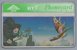 GB.- PhoneCard BT. Off Classic Floyd. Number 3 Of 4. Image Roger Dean 1995. 2 Scans - Otros & Sin Clasificación