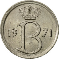 Monnaie, Belgique, 25 Centimes, 1971, Bruxelles, SUP, Copper-nickel, KM:153.1 - 25 Centimes
