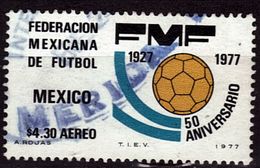 MEXIQUE PA 424  Oblitéré   Football Soccer Fussball - Usati