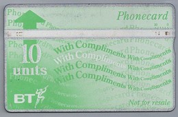 GB.- PhoneCard BT. With Compliments. 10 Units. 2 Scans - Other & Unclassified