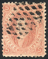 ARGENTINA: GJ.19, 1st Or 2nd Printing, Dotted Cancel, Excellent! - Gebruikt