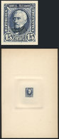 ARGENTINA: Die Essay Of An Unadopted Design For The 1889 "Sudamericana" Issue, 1 - Other & Unclassified