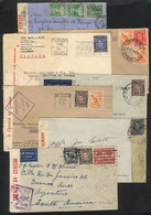 AUSTRALIA: 7 Covers Sent To Argentina Between 1941 And 1945 (one Registered), With - Andere & Zonder Classificatie