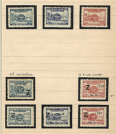 BOLIVIA: Old Collection On Pages, Circa 1928-1942, Including Some Rare Stamps And S - Bolivie