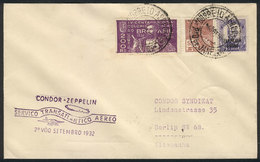 BRAZIL: Cover Sent From Rio De Janeiro To Germany On 16/SE/1932, With Special Hands - Autres & Non Classés