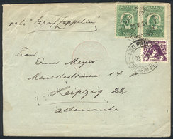 BRAZIL: Cover Sent From Sao Paulo (30/JUN/1934) To Germany, With Friedrichshafen Ar - Andere & Zonder Classificatie