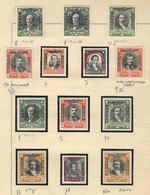 CHILE: Old Collection On Pages, Virtually Complete Up To Circa 1950 (only Missing 3 - Chili