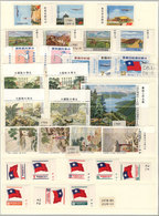 CHINA - TAIWAN: Collection Of Modern Stamps On Pages, MNH And Of Excellent Quality, - Verzamelingen & Reeksen