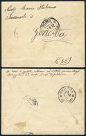 ITALIAN COLONIES - TRIPOLITANIA: Stampless Cover (military Franchise) Sent By A Sol - Other & Unclassified