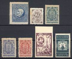 SPAIN: Lot Of Various Cinderellas, Interesting, VF Quality, Low Starting Price! - Autres & Non Classés