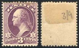 UNITED STATES: Sc.0106, Mint Hinged, VF Quality, Printed By The American Bank Note - Dienstzegels