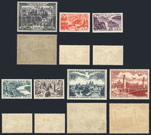 FRANCE: Lot Of Airmail Stamps (Yvert 20, 24/27, 28 And 29), All Mint With Small Hin - Autres & Non Classés