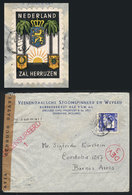 NETHERLANDS INDIES: Cover Sent From Batavia To Argentina On 17/AU/1940, Censored, W - Nederlands-Indië