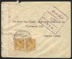 IRAQ: Cover Franked With 20f. And Sent From Baghdad As-Samawal To Buenos Aires On 8 - Iraq