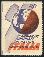 ITALY: 1934 Football World Cup, MNH, Excellent! - Zonder Classificatie