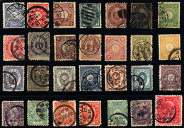 JAPAN: Lot Of Old Used Stamps, Fine General Quality (a Few Can Have Minor Defects), - Other & Unclassified