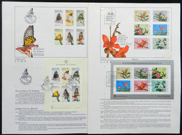 MACAU: Lot Of Information Brochures Of Stamps Issued Between 1982 And 1990 (almost - Collections, Lots & Series