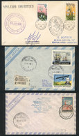 FALKLAND ISLANDS/MALVINAS: 3 Covers Posted Between Buenos Aires And Port Stanley, W - Falkland Islands