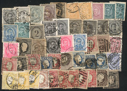 PORTUGAL: Lot Of Old Stamps, Mixed Quality, Interesting, Low Start! - Other & Unclassified