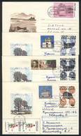 RUSSIA: 4 Covers Used In 1995 And 1996 With LOCAL STAMPS Of Yakazia And Yakuti, VF - Other & Unclassified