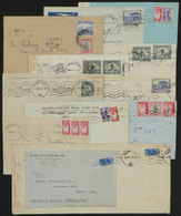 SOUTH AFRICA: 12 Covers Sent To Argentina Between 1939 And 1944, Most Censored, Int - Non Classés