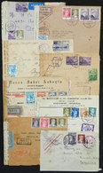 TURKEY: 8 Covers Sent To Argentina Between 1941 And 1944 With Handsome Postages And - Other & Unclassified
