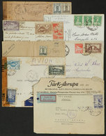 WORLDWIDE: 7 Covers Of Varied Countries, Sent To Argentina Between 1941 And 1945, M - Other & Unclassified