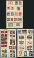 WORLDWIDE: Old Approvals Book With Good Number Of Interesting Stamps And Sets, Very - Andere & Zonder Classificatie