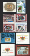 WORLDWIDE: ARAB COUNTRIES: Lot Of Several Dozens VERY THEMATIC Souvenir Sheets, All - Andere & Zonder Classificatie