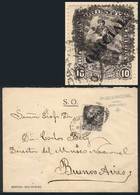 URUGUAY: Cover Of The National Museum Sent To Argentina On 4/MAY/1901, Franked By S - Uruguay