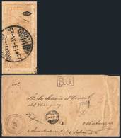 URUGUAY: Cover Sent To Matanzas, CUBA, On 19/DE/1925, By Mistake It Arrived At Mata - Uruguay