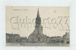 Thénezay (79) : L'église  En 1920 PF. - Thenezay