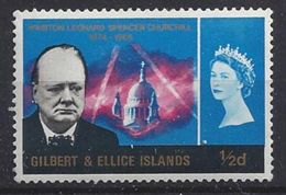 Gilbert And Ellice Islands 1966 Churchill 1/2d (**) MNH - Gilbert & Ellice Islands (...-1979)