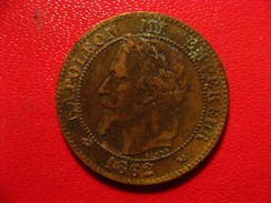 France - 2 Centimes 1862 K Bordeaux Napoléon III 3332 - 2 Centimes