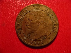 France - 2 Centimes 1862 K Bordeaux Napoléon III 3338 - 2 Centimes