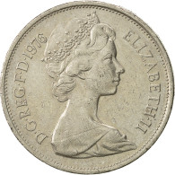 Monnaie, Grande-Bretagne, Elizabeth II, 10 New Pence, 1976, TTB, Copper-nickel - 10 Pence & 10 New Pence