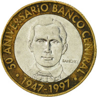 Monnaie, Dominican Republic, 5 Pesos, 1997, TTB, Bi-Metallic, KM:88 - Dominikanische Rep.