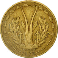 Monnaie, West African States, 5 Francs, 1978, Paris, TTB - Ivoorkust