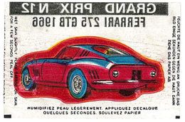 IMAGE TATOUAGE TATOO AUTOMOBILE GRAND PRIX N12 FERRARI 275 GTB 1966 - Other