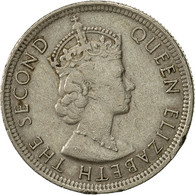 Monnaie, Mauritius, Elizabeth II, 1/4 Rupee, 1975, TTB, Copper-nickel, KM:36 - Maurice