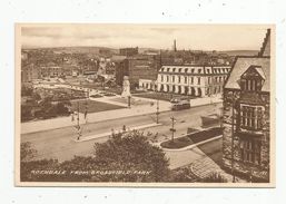 Cp , Angleterre ,Lancashire ,Manchester , ROCHDALE FROM BROADFIELD PARK , Vierge, Sepiatype Valentine & Sons - Manchester