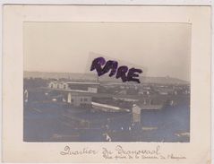 PHOTO ANCIENNE 1880,69,RHONE,LYON,8 EME ,QUARTIER DU TRANSVAAL,VUE DE LA TERRASSE DE L'HOSPICE,NOTRE DAME SAINT ALBAN - Places