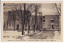 GRANBY Quebec PQ, Immaculate Conception Convent C1940s QC Canada Vintage Postcard M8934 - Granby