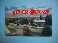 EL PASO  -  Mount Franklin   -  Etats Unis - El Paso