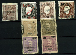 Macao Nº 59/60,63,66,84,91,96/99 - Altri & Non Classificati